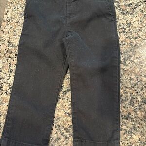 The Children's Place Black Elastic Waist Trousers